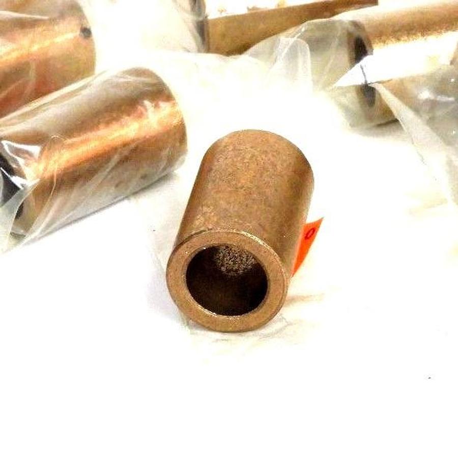 Used LOT OF 9 NEW SYMMCO SS-1624-20 1/2"IDx3/4"ODx1-1/4" BRONZE BEARING SLEEVES