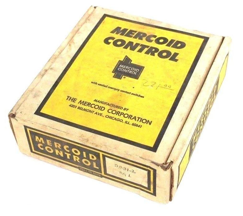 Used NIB MERCOID CONTROL DA-31-2 PRESSURE SWITCH RANGE 1, DA312