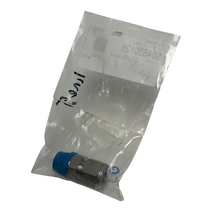 Swagelok SS-810-1-6RS 1/2 Tube x 3/8 ISO Male Connector New Sealed