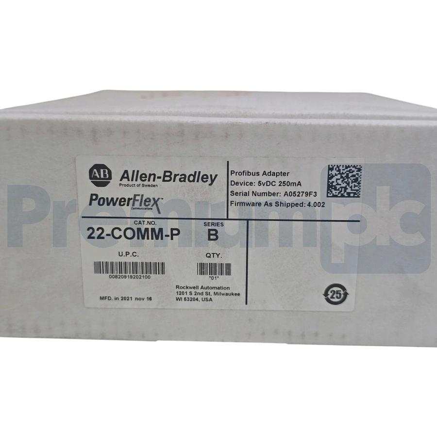 Used Sealed Surplus Allen Bradley 22-COMM-P /B PowerFlex Profibus Adapter Module