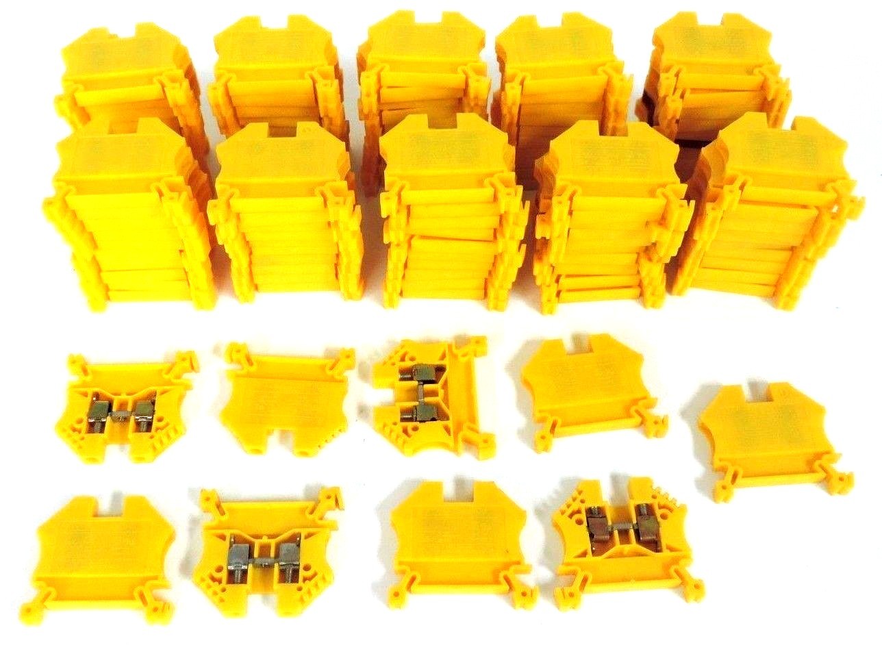 Used LOT OF 119 MORSETTITALIA EURO 4 43400 TERMINAL BLOCKS 30A 600V 24-10AWG 43400N