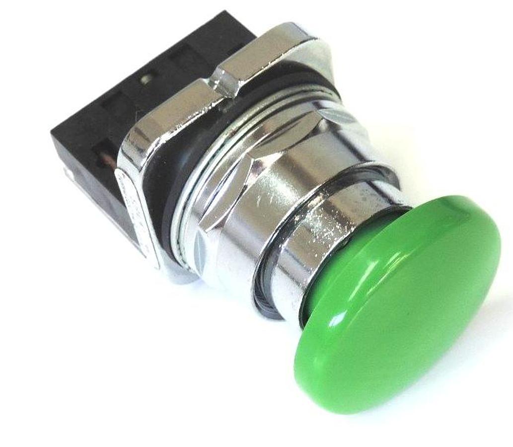 Used NEW FURNAS 52PA2W3 2POS PUSH/PULL OPERATOR GREEN SER. F W/ 52BAK SER. E