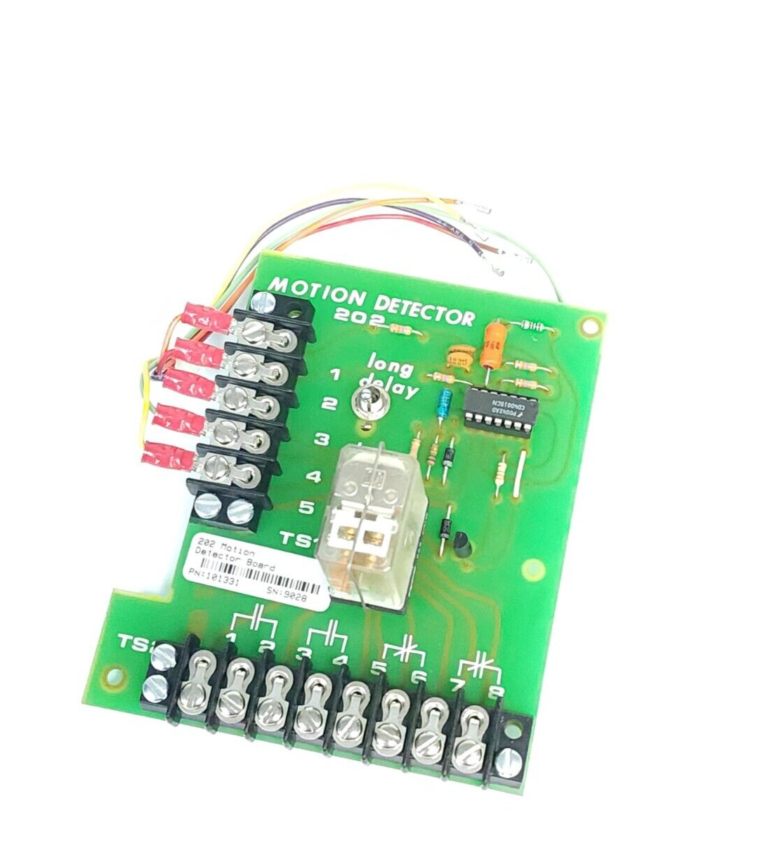 Used NEW LINK ELECTRIC & SAFETY MD-202 MOTION DETECTOR CONTROL BOARD