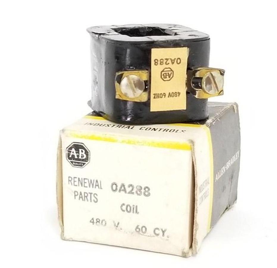 Used NIB ALLEN BRADLEY 0A288 COIL 480V-60CY
