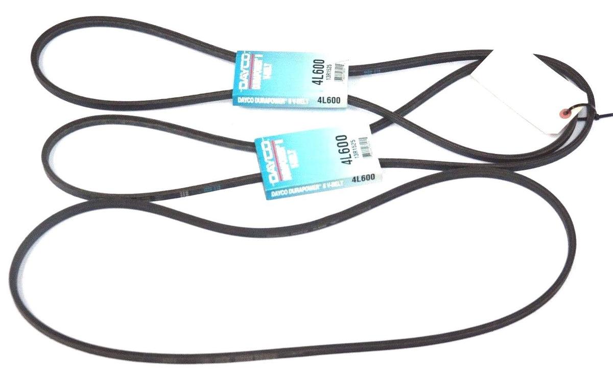 Used LOT OF 3 NEW DAYCO 4L600 DURAPOWER II V-BELTS