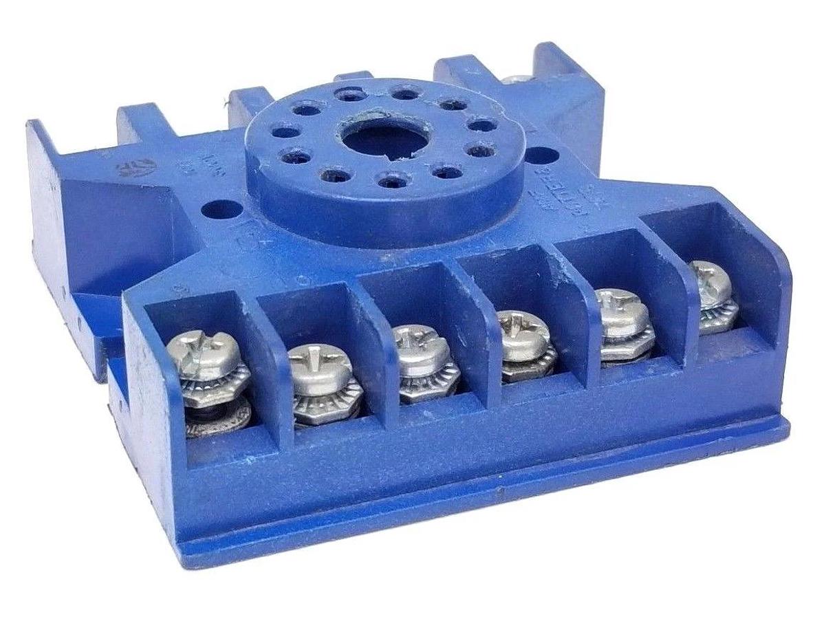 Used POTTER & BRUMFIELD 27E123 RELAY SOCKET