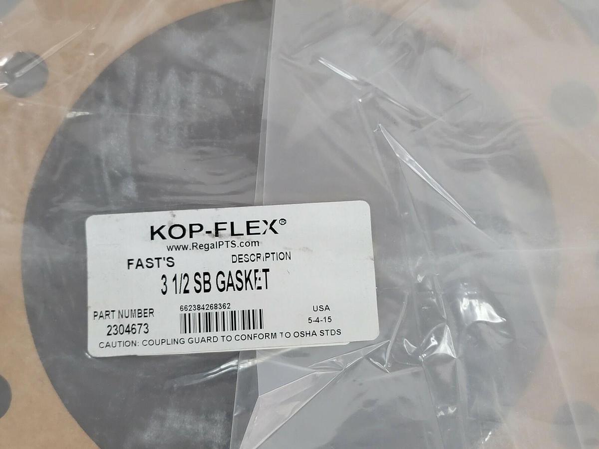 Used NEW KOP-FLEX 3-1/2 SB SLEEVE COUPLING W/ (2) GASKETS 2304673