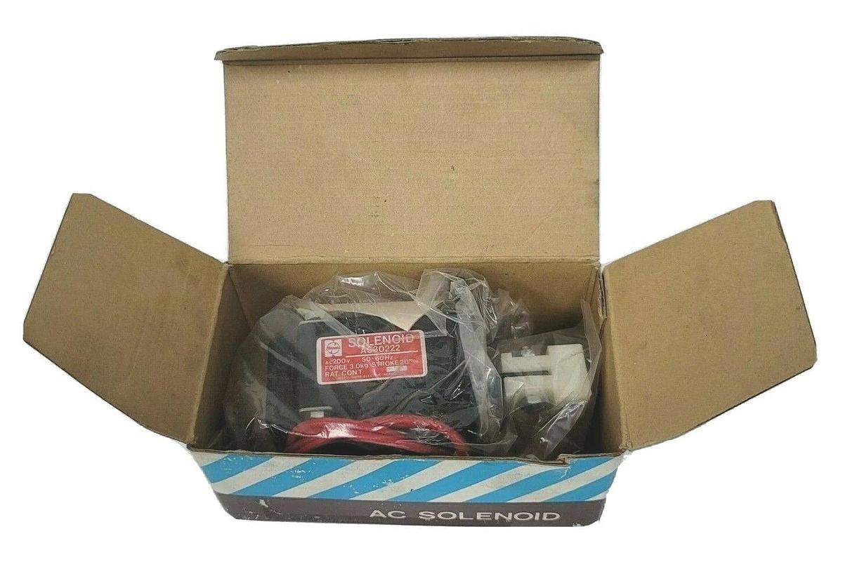Used NIB NATIONAL MATSUSHITA AS30222 AC SOLENOID COIL AC200V 50-60HZ