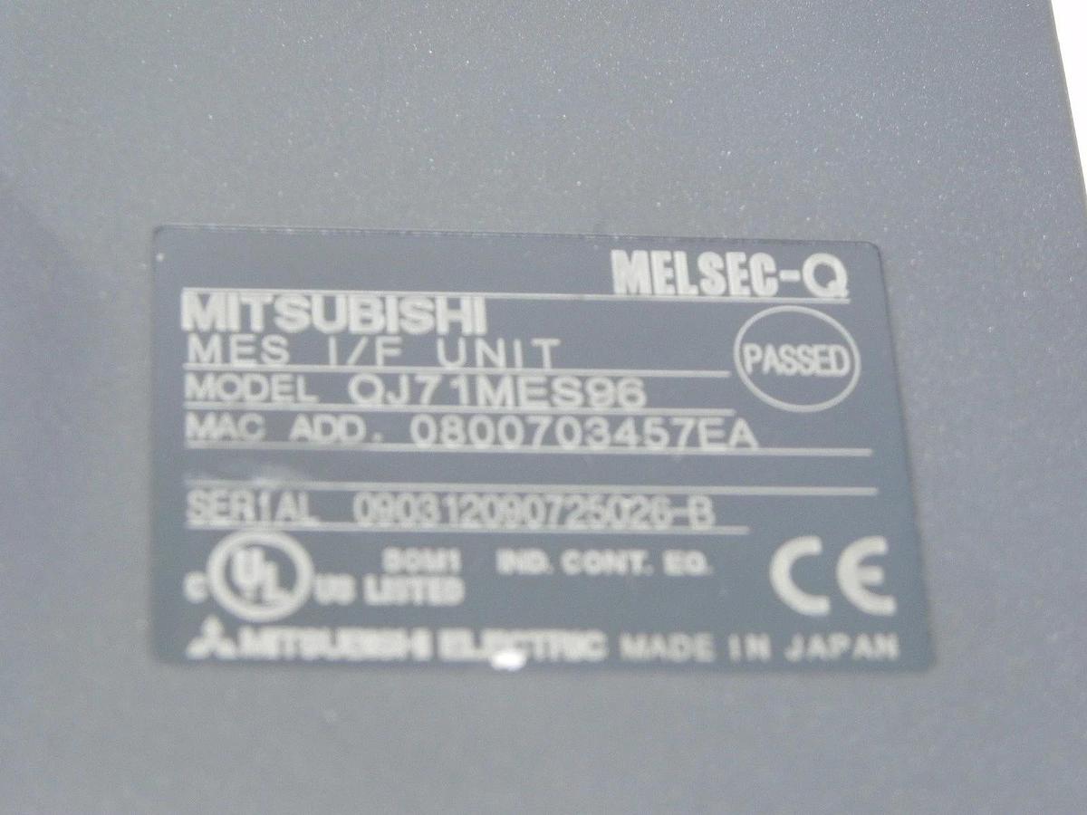Used MITSUBISHI QJ71MES96 MES INTERFACE UNIT MELSEC-Q