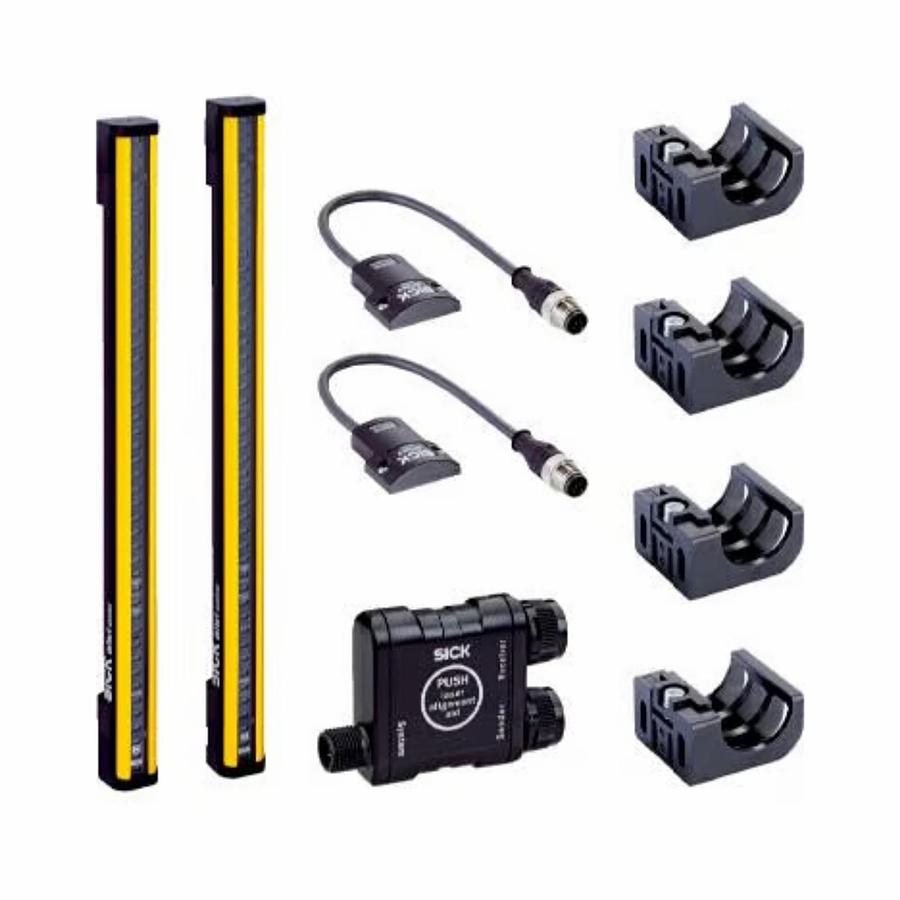 Used SICK C4P-PA18031S002 | 1116166 detec4 prime Safety Light Curtain Set Kit NSMP