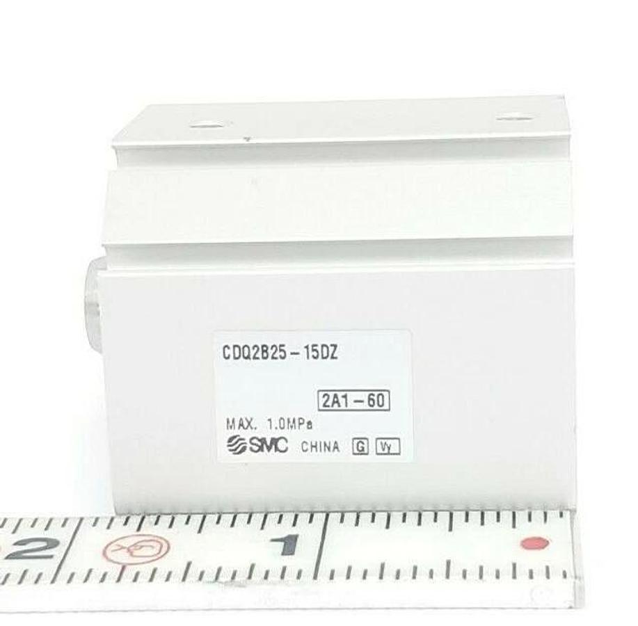 NEW SMC CDQ2B25-15DZ COMPACT CYLINDER CDQ2B2515DZ, MAX. 1.0MPa