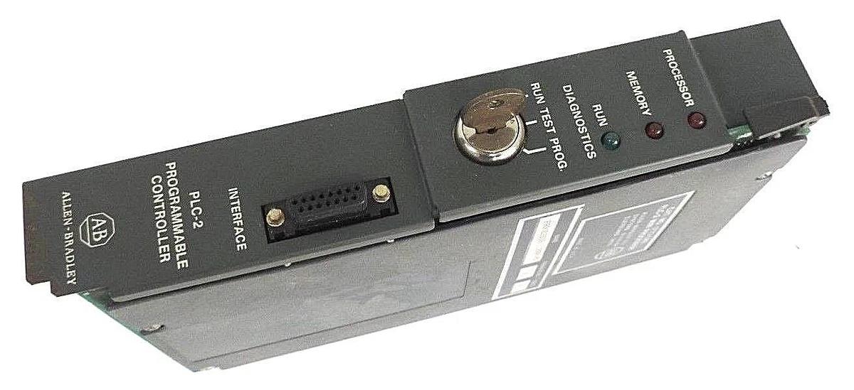 Used ALLEN BRADLEY 1772-LN2 SER. A, FIRMWARE REV. 2, PLC-2 MINI PROCESSOR W/ KEY