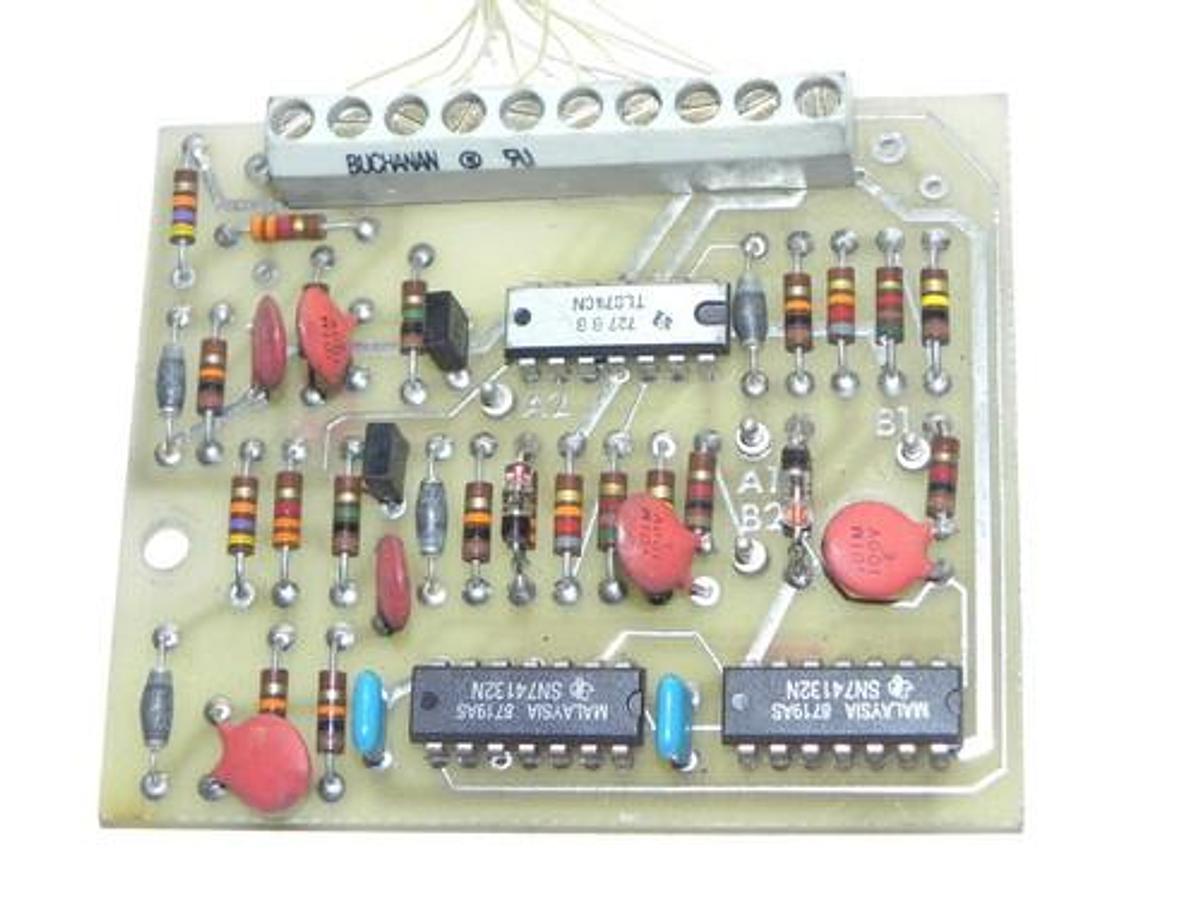 Used BOBST 704-1091-03 PC BOARD W/ PPI 22-B-7020 CONTROL CARD 704109103