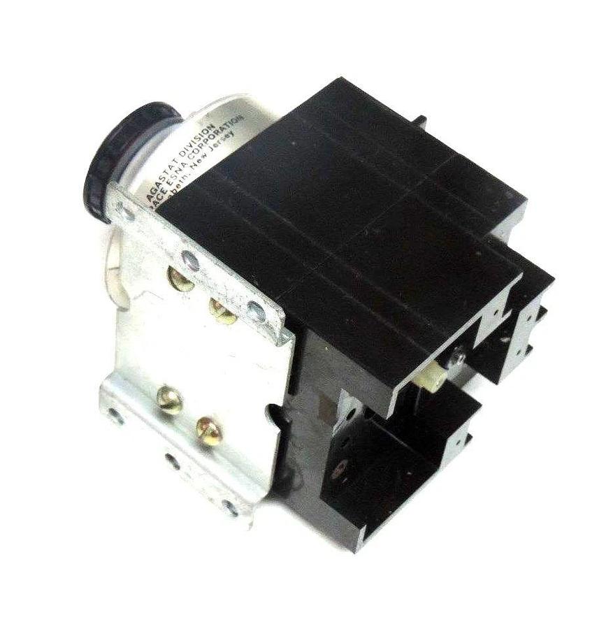 Used AGASTAT 2412AFT TIMING RELAY 120V, 60C, .5/10MIN., 240VAC, 1/4HP, 10A RESIST