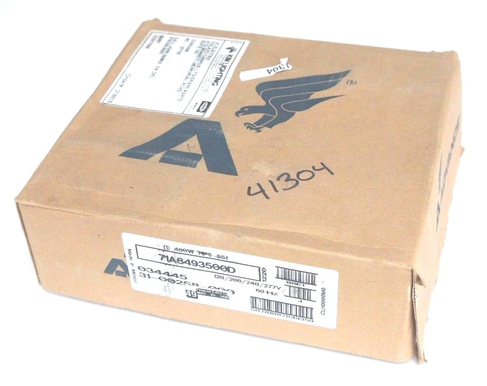 Used NIB ADVANCE 71A8493500D HPS BALLAST ASSEMBLY KIT 71A8493 7C550P24 LI501H4