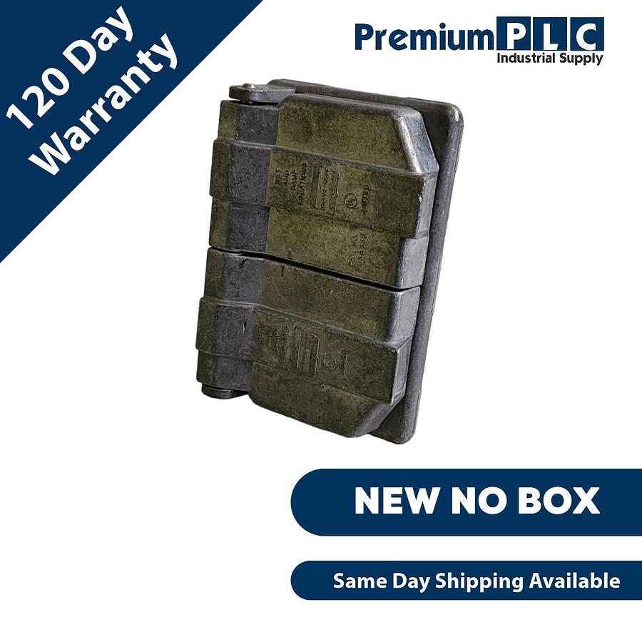 Used NEW EATON CROUSE-HINDS WLRD1 WET/DAMP LOCATION COVER SERIES WLRD 4.058.358