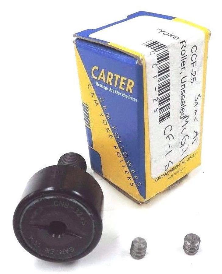 Used NIB CARTER CCF-25 YOKE ROLLER BEARING CCF25
