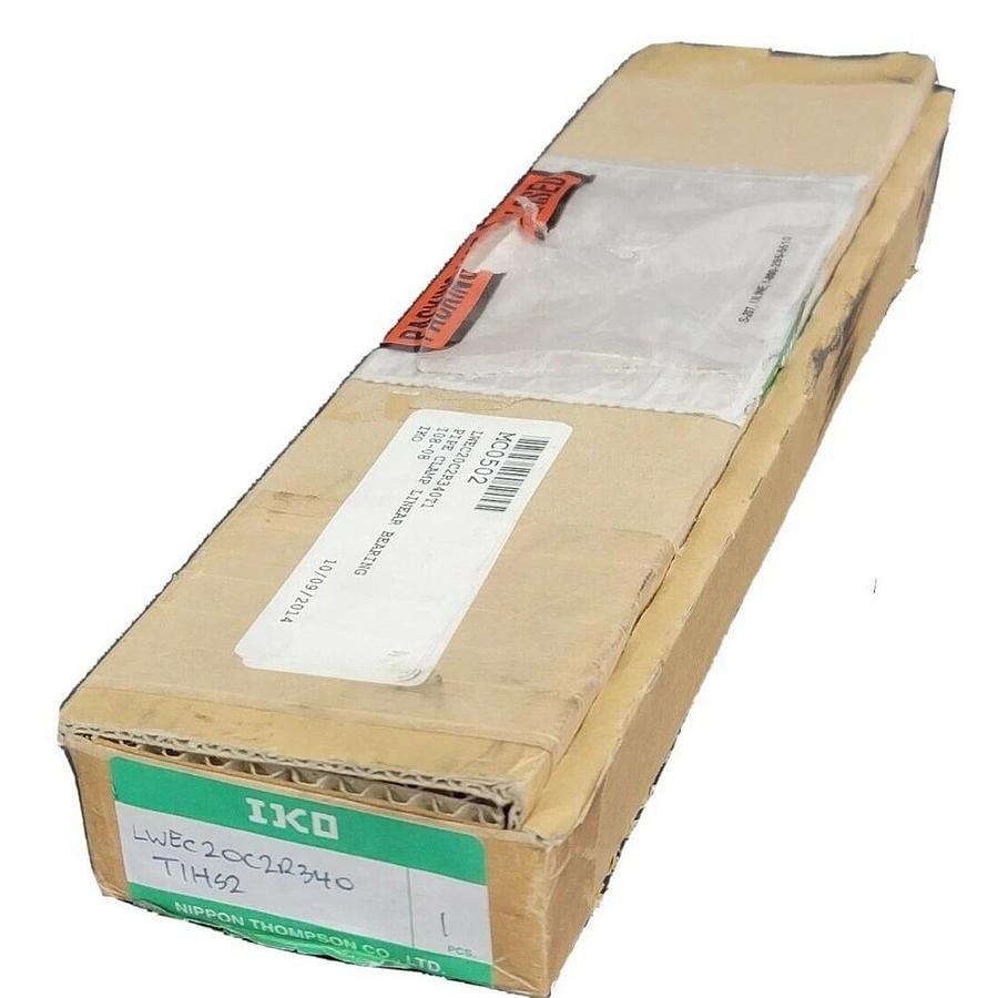 Used NIB IKO LWEC20C2R340T1 PIPE CLAMP LINEAR BEARING