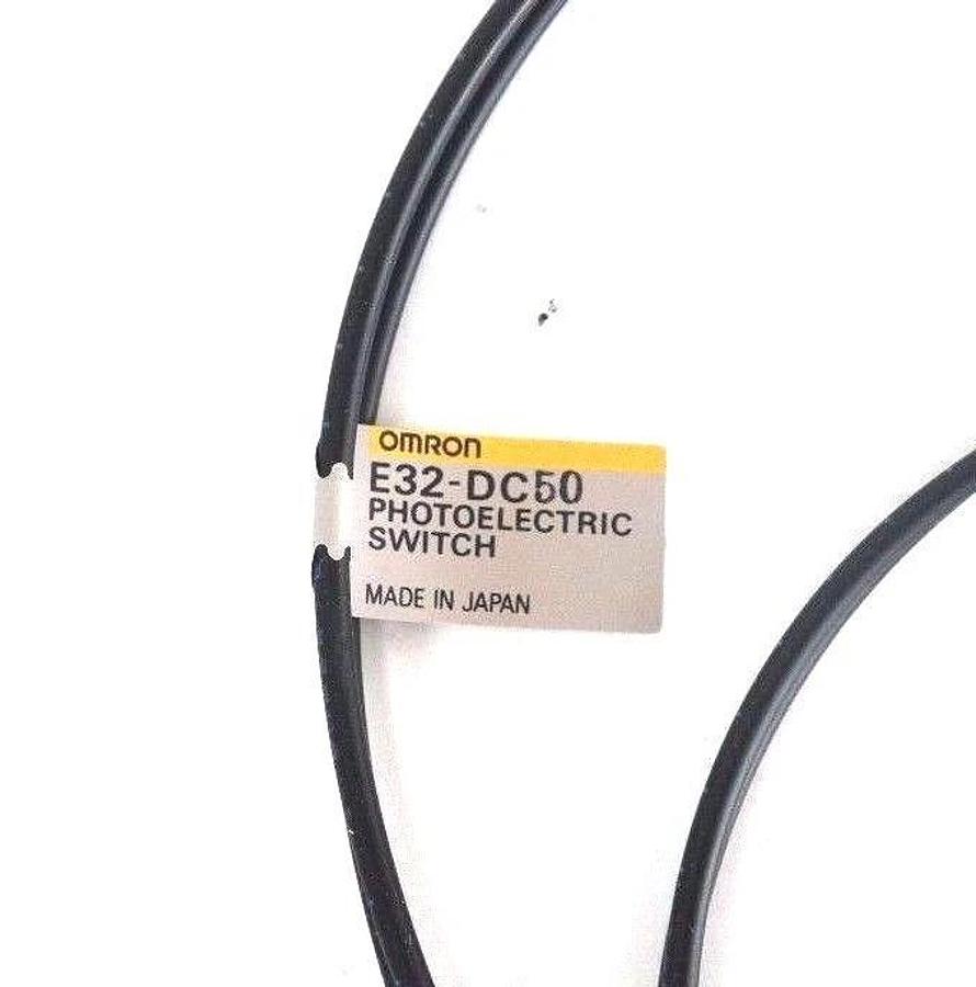 Used NIB OMRON E32-DC50 FIBER OPTIC CABLE E32DC50