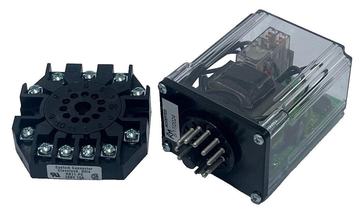 Warrick Gems 16DMC1A0 Level Control Relay DPDT 26K Sensitivity 120V 11-Pin - New