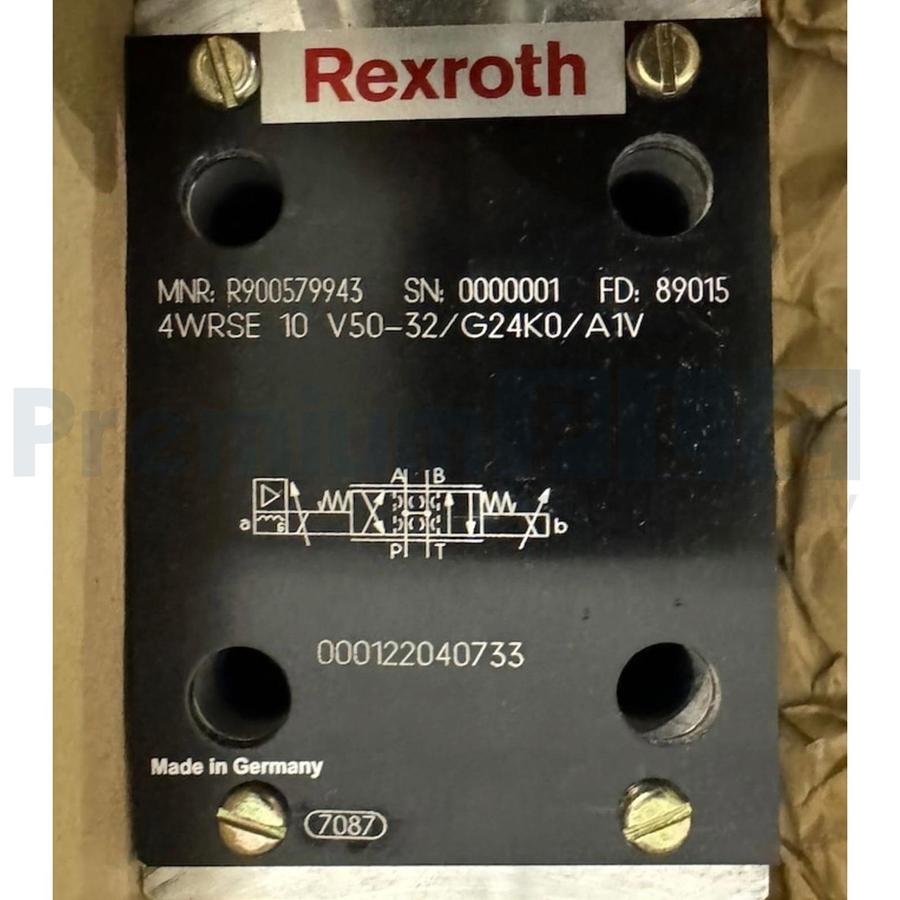 Used REXROTH 4WRSE10V50-3X/G24K0/A1V - R900579943 PROP DIRECTIONAL CONTROL VALVE NSMP
