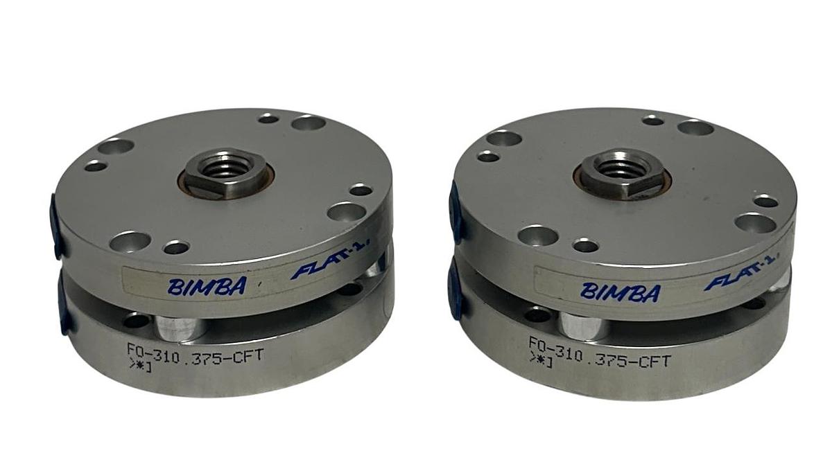2 BIMBA FO-310.375-CFT / FO310375CFT / F0-310.375-CFT CYLINDERS FLAT-1 NSNP