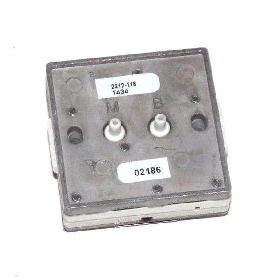 Used NIB PNEUMATIC THERMOSTAT BCT18-301, 55-85 DEG F, DIRECT ACTING F/RCII