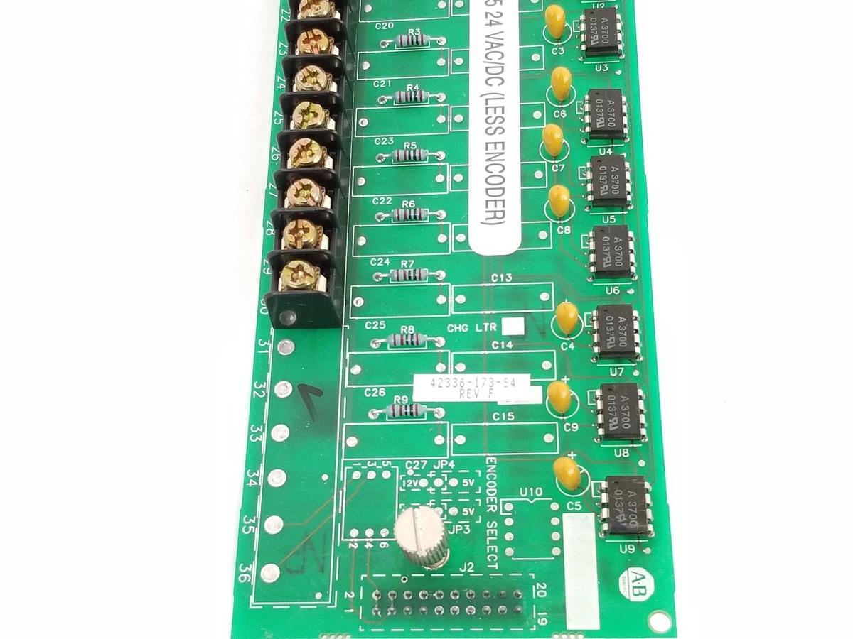 Used ALLEN BRADLEY 1336-L5 CONTROL INTERFACE 1336L5, 24VAC, 42336-173-54 REV. F
