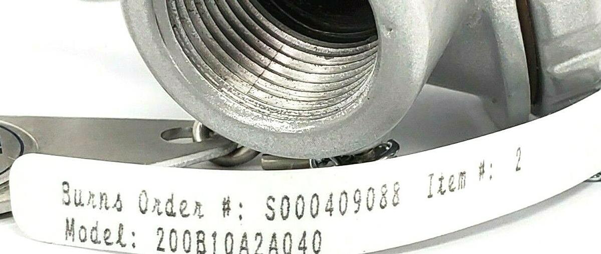 Used NEW BURNS ENGINEERING SERIES 200 VARIABLE IMMERSION SENSOR 200B10A2A040