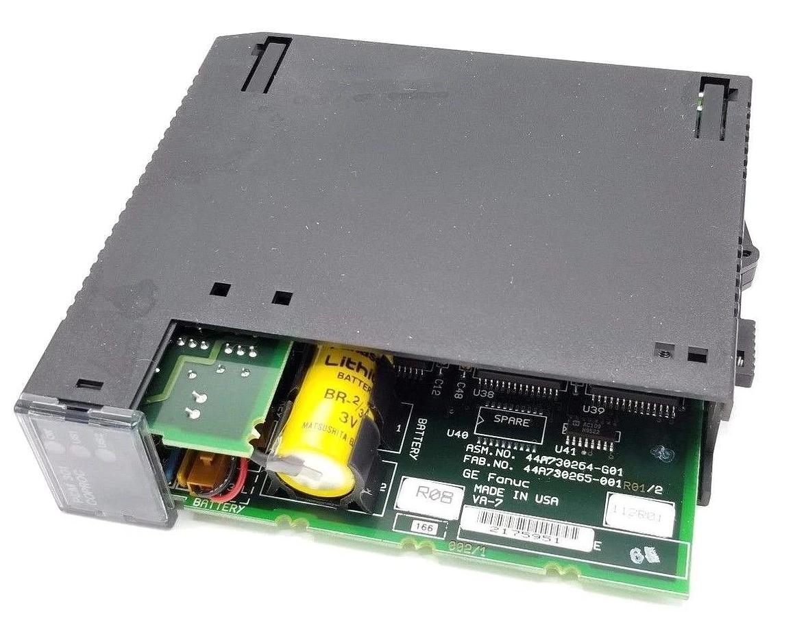 Used GE FANUC IC693PCM301K PROGRAMMABLE COPROCESSOR MODULE 192K