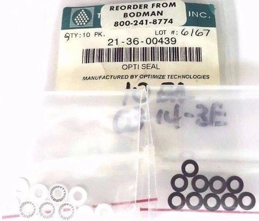 Used NEW OPTIMIZE TECHNOLOGIES 21-36-00439 OPTI SEALS 213600439 (10-PACK)