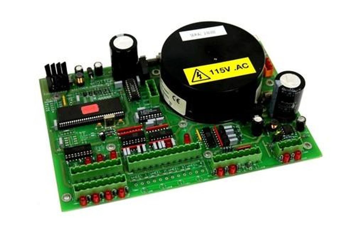 Used MOTTER PCB 19/014 STITCHER CONTROL PLC BOARD 120396 W/TRANSFORMER 40/3697