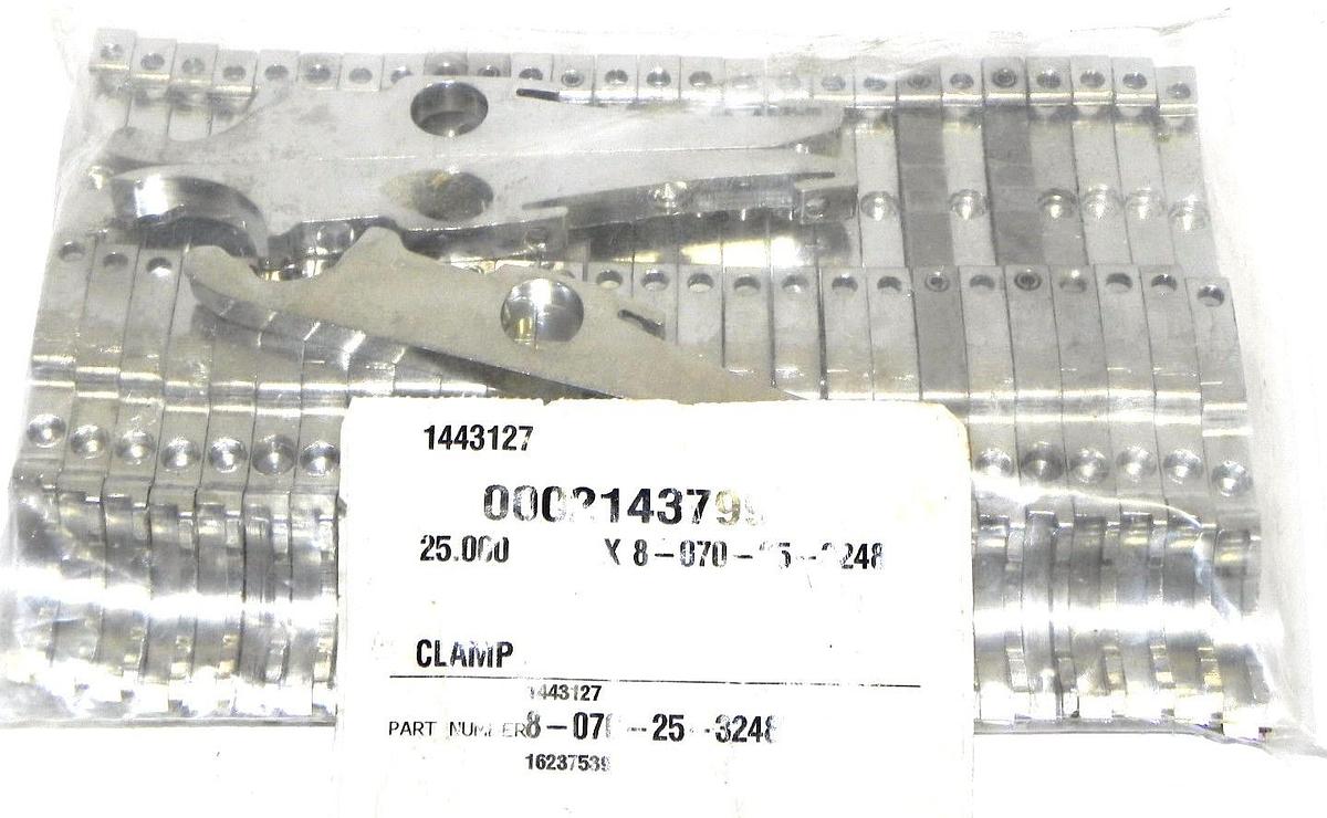 Used NEW KRONES 8-070-25-3248 CLAMP 8070253248 (QTY: 29)