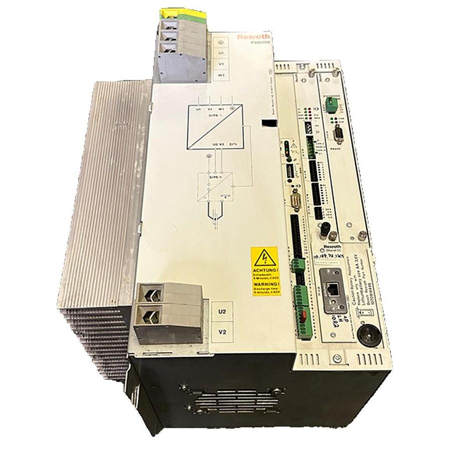 Used REXROTH PSI 6300.637 L2 / PSI6300637L2 INVERTER DRIVE R911330142-AB1 W/ MODULES