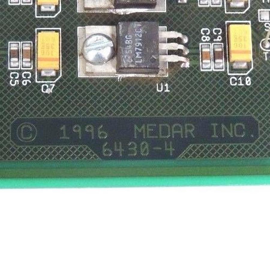 Used MEDAR 900-6434-4M INTEGRATED PROCESSOR BOARD 6430-4 90064344M