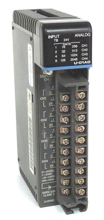Used SIEMENS U-01AD OUTPUT MODULE ANALOG 4POINT U01AD