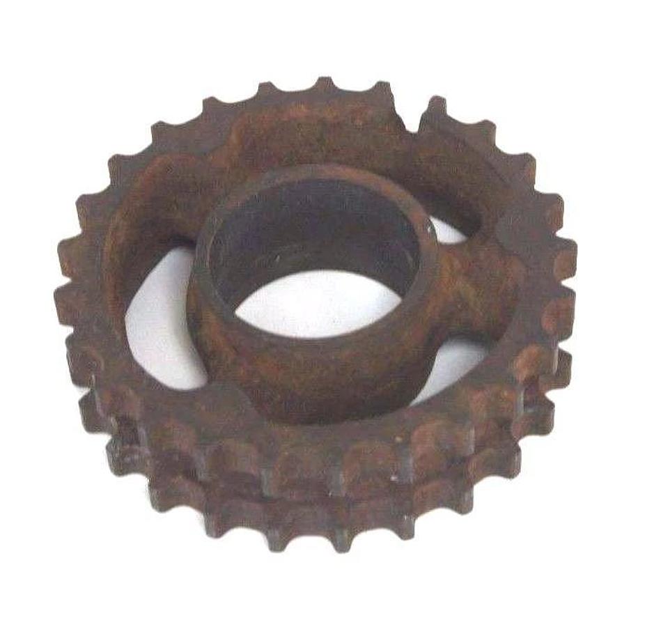 Used GENERIC 3-3/8" BORE DOUBLE ROW SPROCKET 25 TEETH