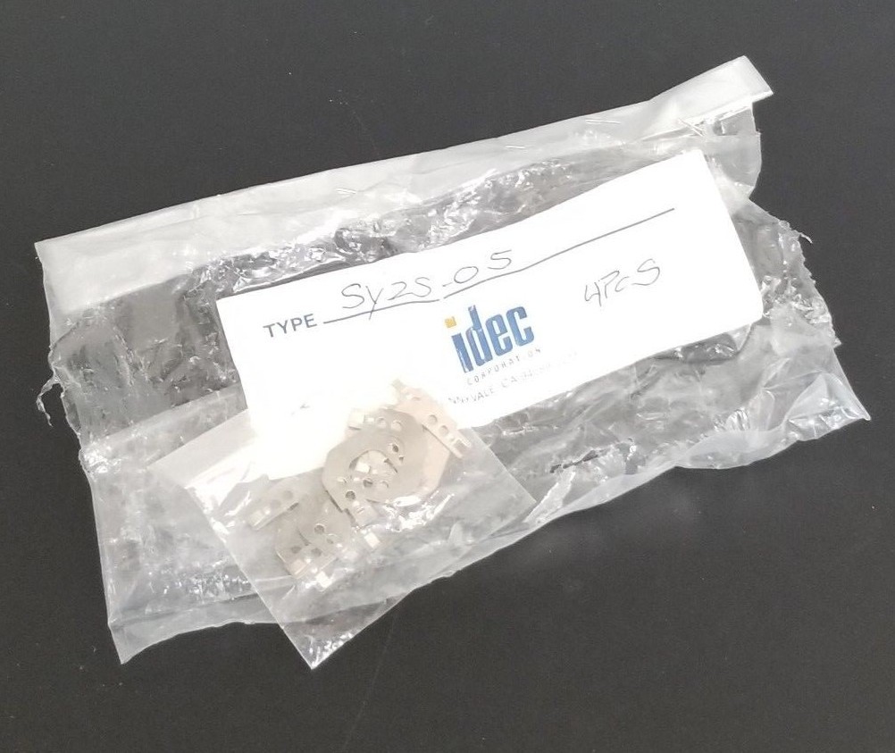 Used NEW IDEC METAL CONTACT PLATE HARDWARE KIT FOR SY2S-05 RELAY SOCKETS