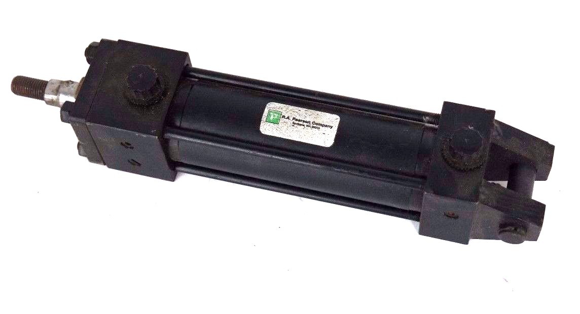Used RA PEARSON A095422 PNEUMATIC CYLINDER 01.50 BORE 4.000 STROKE 250PSI