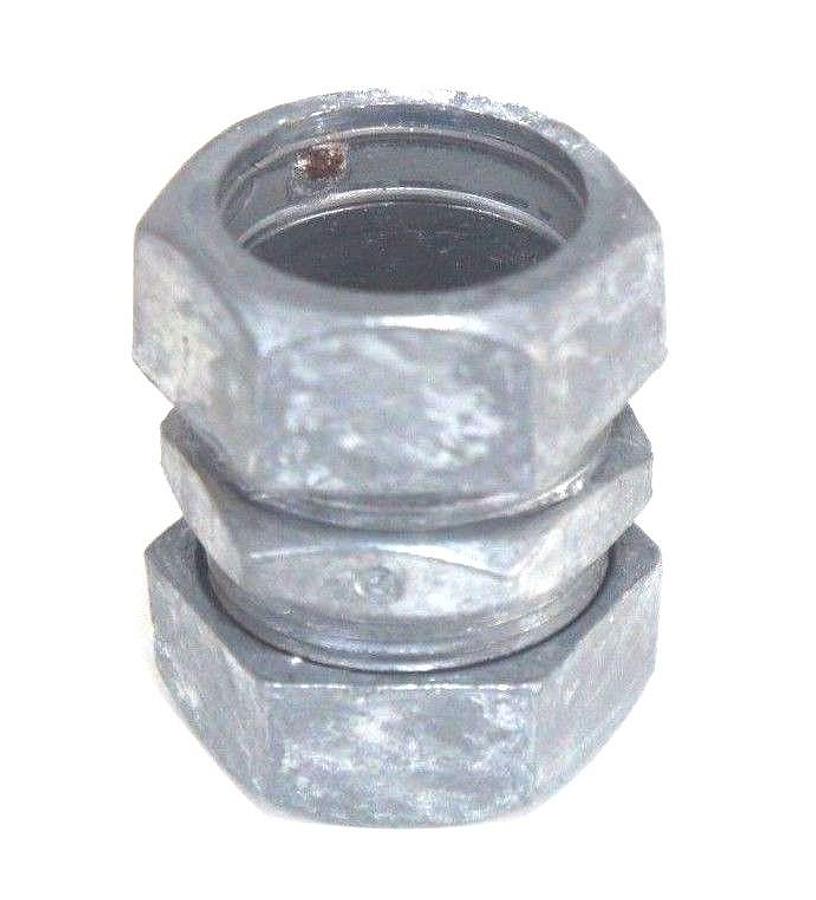 Used BOX OF 23 BRIDGEPORT 261-DC EMT COUPLINGS 3/4" COMPRESSION TYPE CONCRETE TIGHT