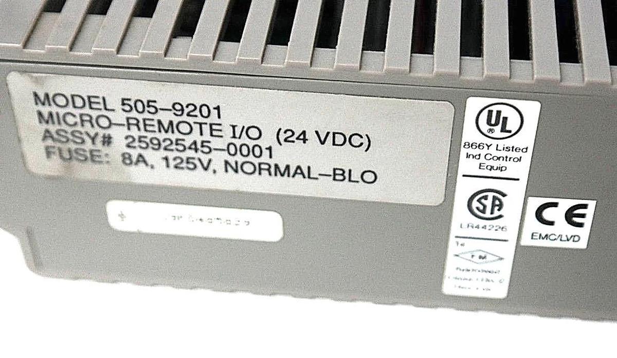 Used SIEMENS 505-9201 SIMATIC TI505 SMART SLICE COMMUNICATIONS MODULE 2592545-0001