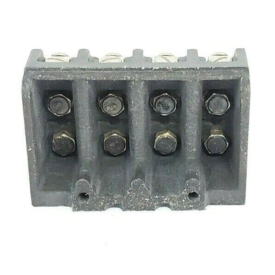 Used NEW ALLEN-BRADLEY X-49661 CONTACT BLOCK, 4 N.O., SIZE 1, X49661