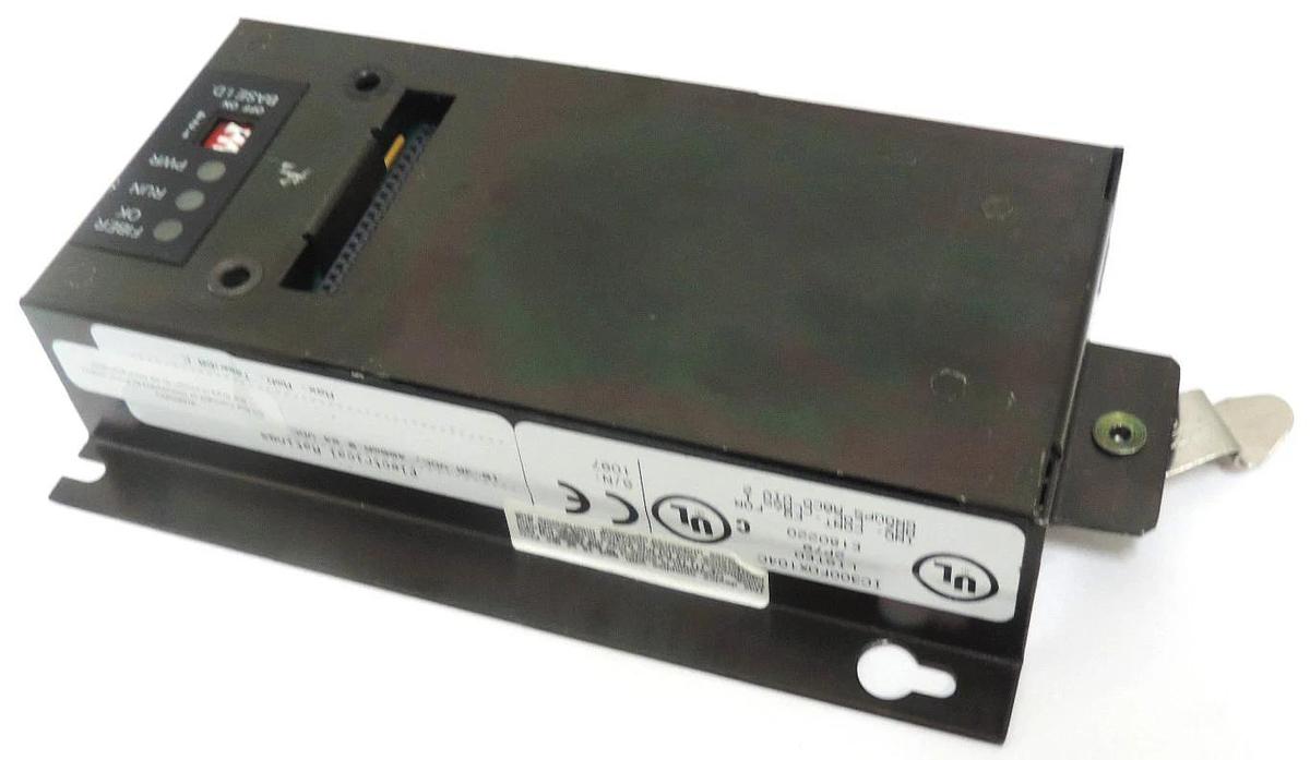 Used GE BASE IC300FOX104C FIBER OPTIC IN / OUT 10-30 VDC, 400mA @ 24VDC IC300FOX104