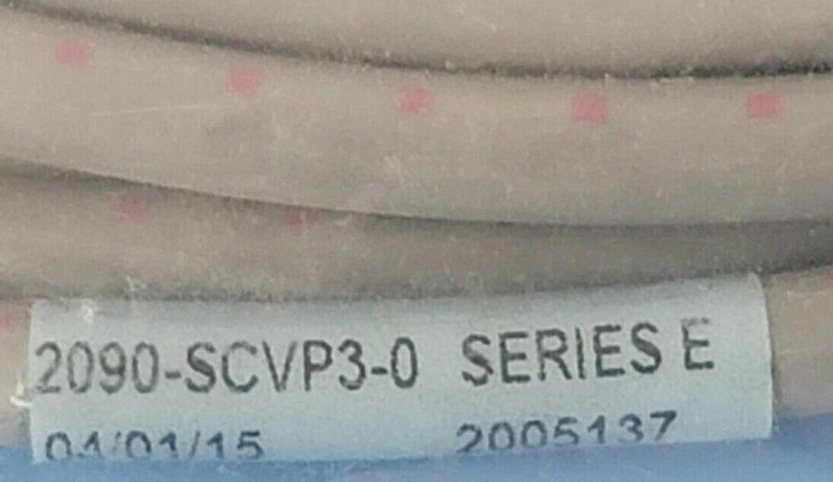Used NEW ALLEN BRADLEY 2090-SCVP3-0 SER. E CABLE ASSEMBLY, PLASTIC FIBER OPTIC 3M