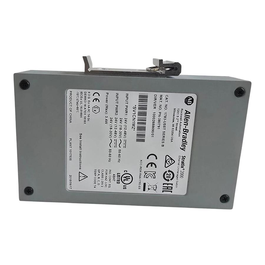 Allen-Bradley 1783-US5T /B Stratix 2000 5-Port Unmanaged Ethernet Switch NSMP 884951980150