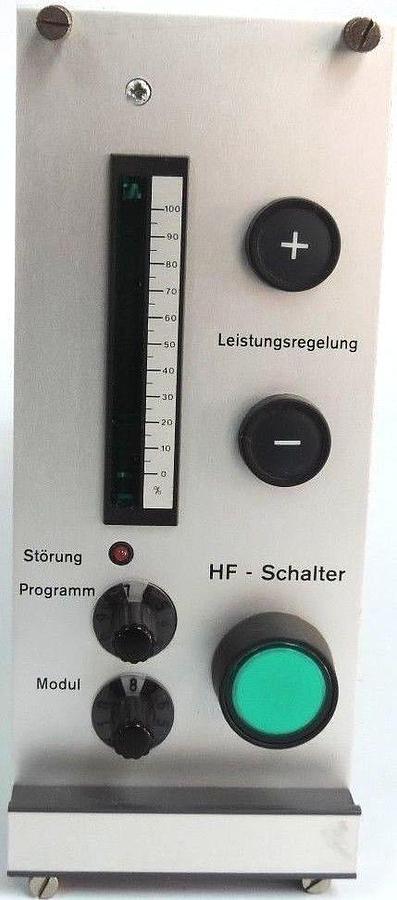 Used ELMA D-78224 SINGEN / 930-1743 PM 4.1 39+/-1 kHz , HF-SCHALTER PROGRAMMING BOARD