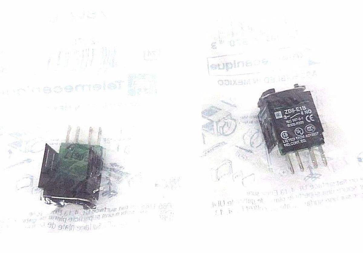 Used LOT OF 2 NEW TELEMECANIQUE ZB6Z1B CONTACT BLOCKS 32570