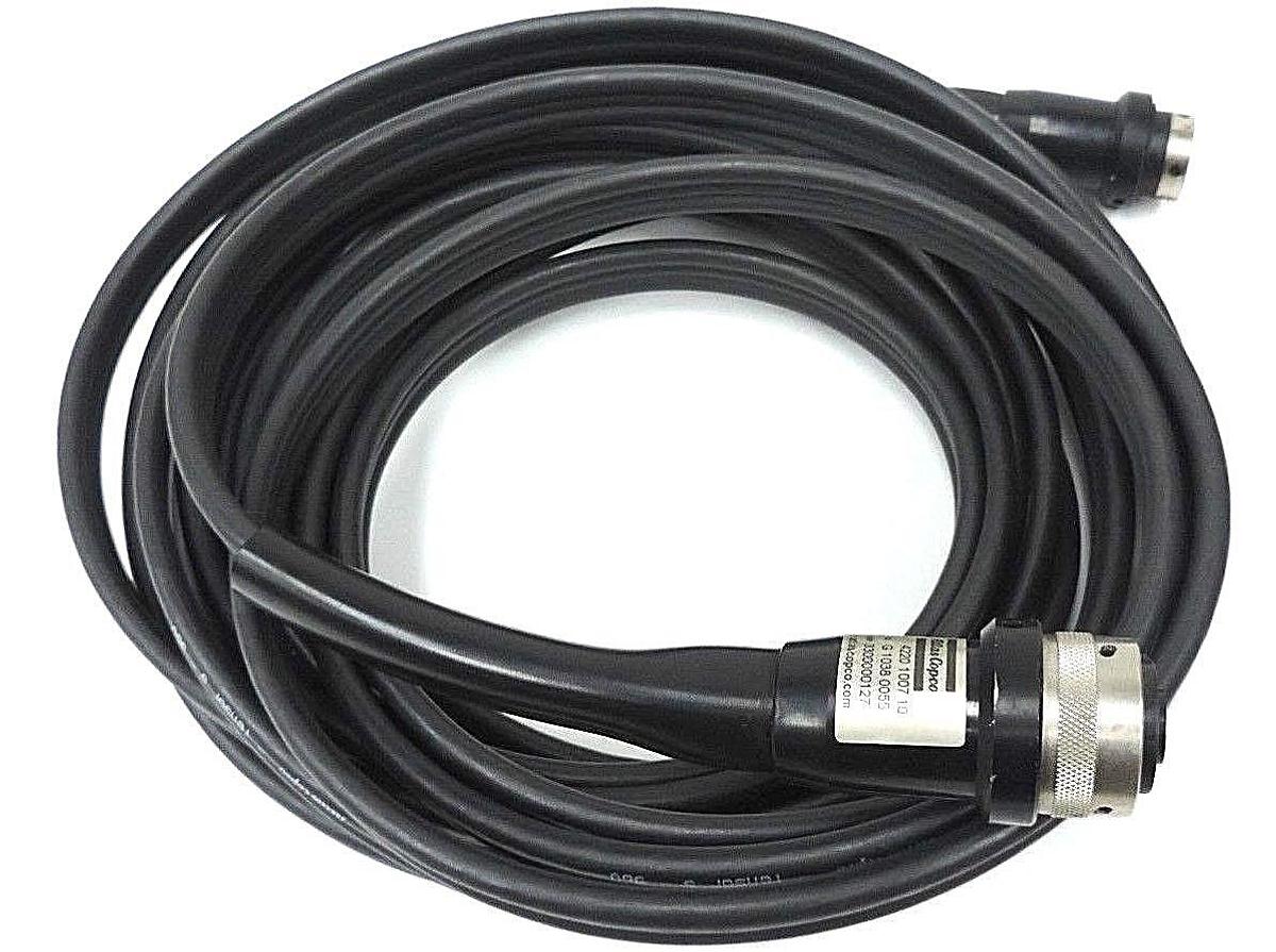 Used NEW ATLAS COPCO TECH MOTIVE TOOL 4220-1007-10 CABLE 10METER TOOL EXTENSION