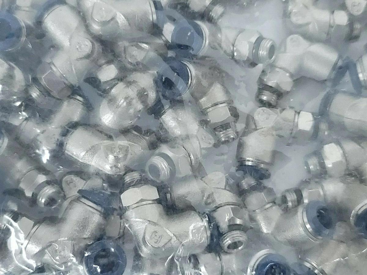 Used BAG OF 50 NEW ALPHA TECHNOLOGIES 87110 90DEG. ELBOWS 05/16 X 1/8
