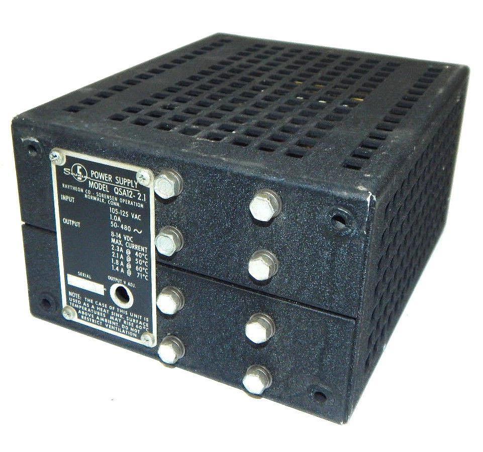 Used SORENSEN QSA12-2.1 POWER SUPPLY QSA1221 LNC